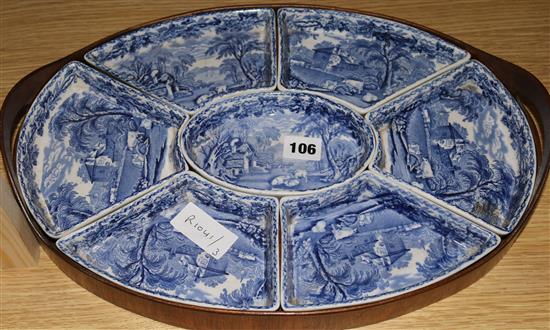 A Booths hors doeuvres dish